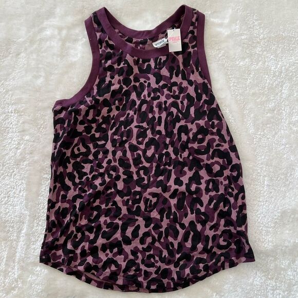 Pink VS Animal Print Top - Picture 1 of 3